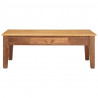 Stolik kawowy Brązowy 110 x 55 x 40 cm Drewno z mango