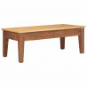 Stolik kawowy Brązowy 110 x 55 x 40 cm Drewno z mango
