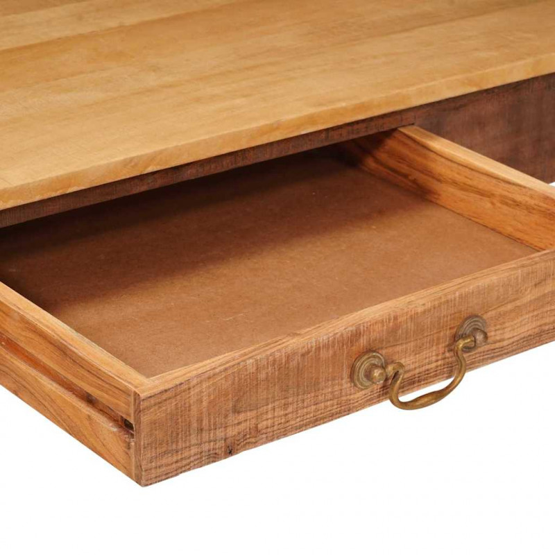 Stolik kawowy Brązowy 110 x 55 x 40 cm Drewno z mango