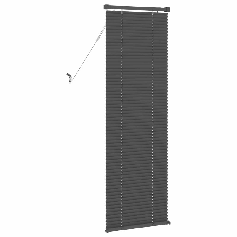 Żaluzja wenecka Z regulacją Srebrnoszary 150 x 50 cm PVC
