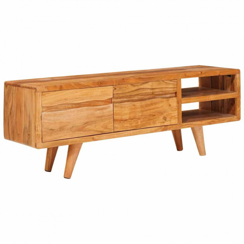 Szafka pod telewizor z półką Brązowy 110 x 30 x 40 cm