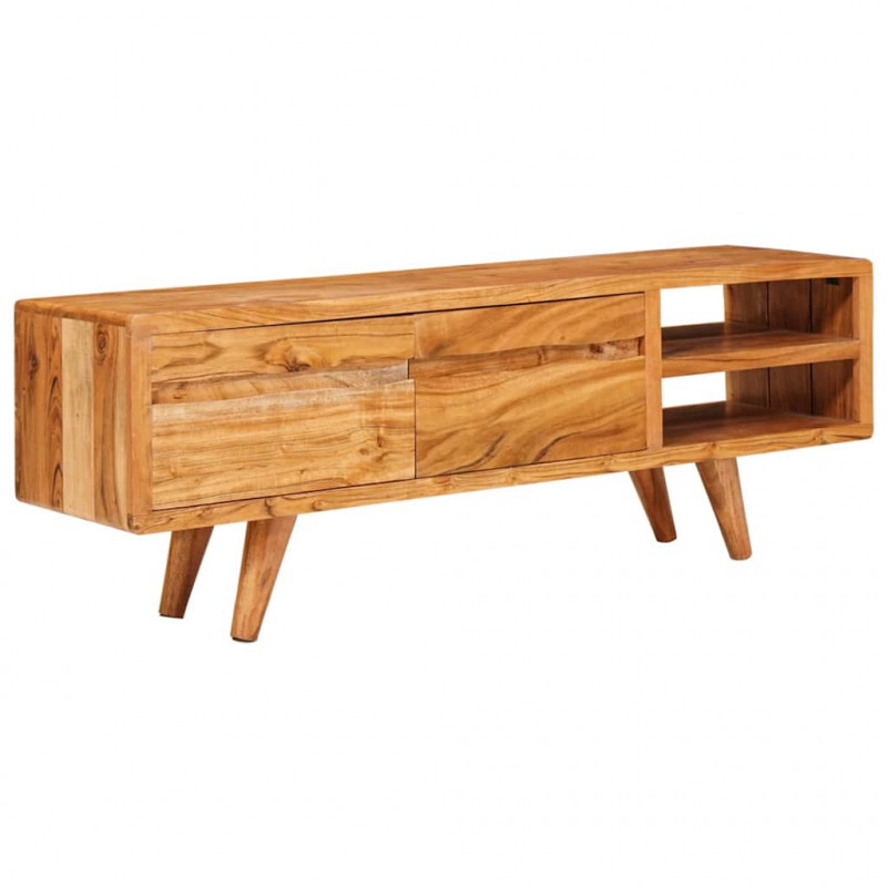 Szafka pod telewizor z półką Brązowy 110 x 30 x 40 cm