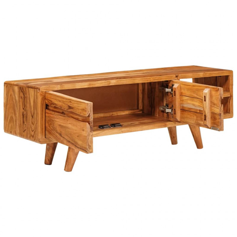 Szafka pod telewizor z półką Brązowy 110 x 30 x 40 cm