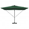 Parasol plażowy Ze LED Lights Zielony 286 x 284 x 270 cm