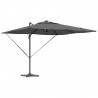 Parasol plażowy Ze LED Lights Antracyt 286 x 284 x 270 cm