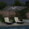 Parasol plażowy Ze LED Lights Antracyt 286 x 284 x 270 cm