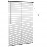 Żaluzja wenecka Z regulacją Srebrnoszary 150 x 90 cm PVC