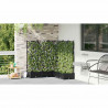 Doniczka ogrodowa 5 pcs Czarny 120 x 120 x 125,5 cm