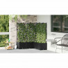 Doniczka ogrodowa 5 pcs Czarny 120 x 120 x 143 cm