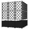 Doniczka ogrodowa 5 pcs Czarny 120 x 120 x 143 cm