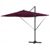Parasol plażowy Bordeaux Czerwony 286 x 284 x 270 cm