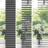 Żaluzja wenecka Z regulacją Srebrnoszary 150 x 160 cm PVC