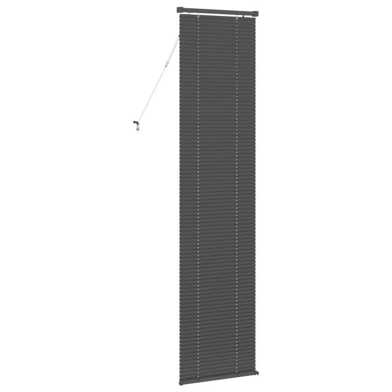 Żaluzja wenecka Z regulacją Srebrnoszary 213 x 50 cm PVC