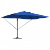 Parasol plażowy Ze LED Lights Niebieski azur 352 x 251 x 265 cm