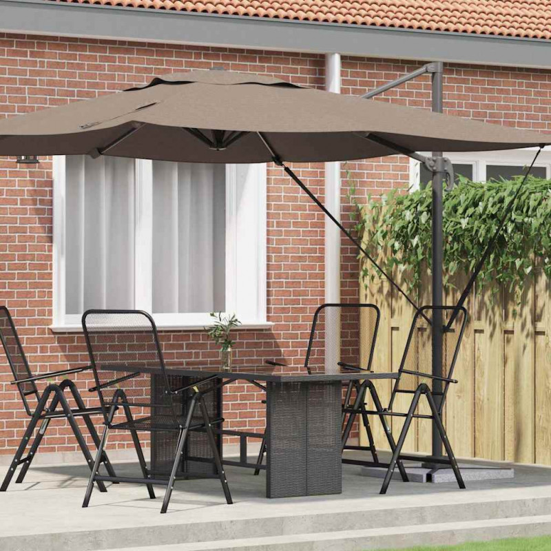 Parasol Roma Ciemnoszary 286 x 284 x 265 cm