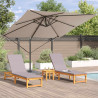 Parasol Roma Ciemnoszary 286 x 284 x 265 cm