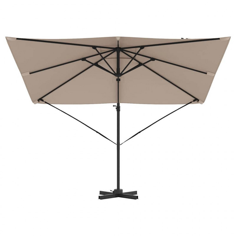 Parasol Roma Ciemnoszary 286 x 284 x 265 cm