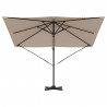 Parasol Roma Ciemnoszary 286 x 284 x 265 cm