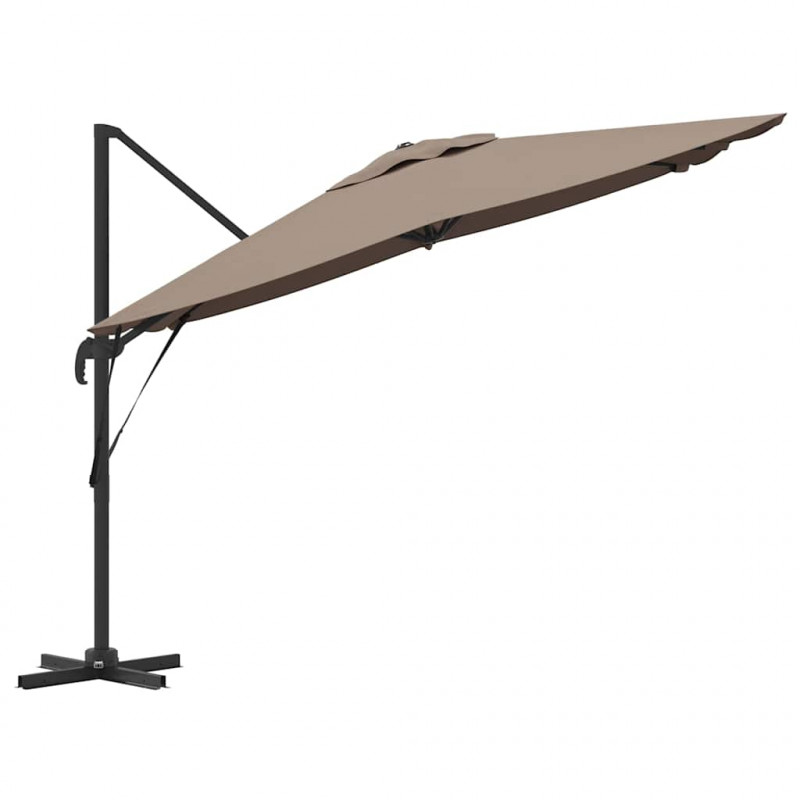 Parasol Roma Ciemnoszary 286 x 284 x 265 cm