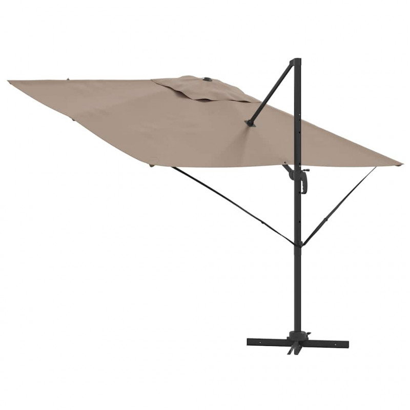 Parasol Roma Ciemnoszary 286 x 284 x 265 cm