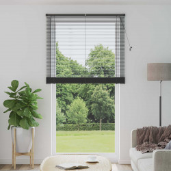 Żaluzja wenecka Z regulacją Srebrnoszary 213 x 120 cm PVC