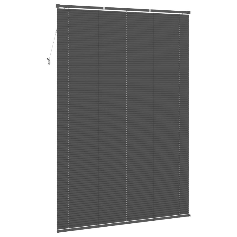Żaluzja wenecka Z regulacją Srebrnoszary 213 x 130 cm PVC