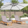 Parasol plażowy piaskowy 351 x 250 x 260 cm