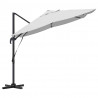 Parasol plażowy piaskowy 351 x 250 x 260 cm