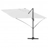 Parasol plażowy piaskowy 351 x 250 x 260 cm