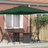 Parasol plażowy Zielony 351 x 250 x 260 cm