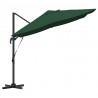 Parasol plażowy Zielony 351 x 250 x 260 cm
