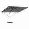 Parasol plażowy Antracyt 351 x 250 x 260 cm