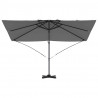 Parasol plażowy Antracyt 351 x 250 x 260 cm