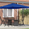 Parasol plażowy Niebieski azur 351 x 250 x 260 cm