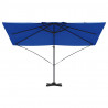 Parasol plażowy Niebieski azur 351 x 250 x 260 cm
