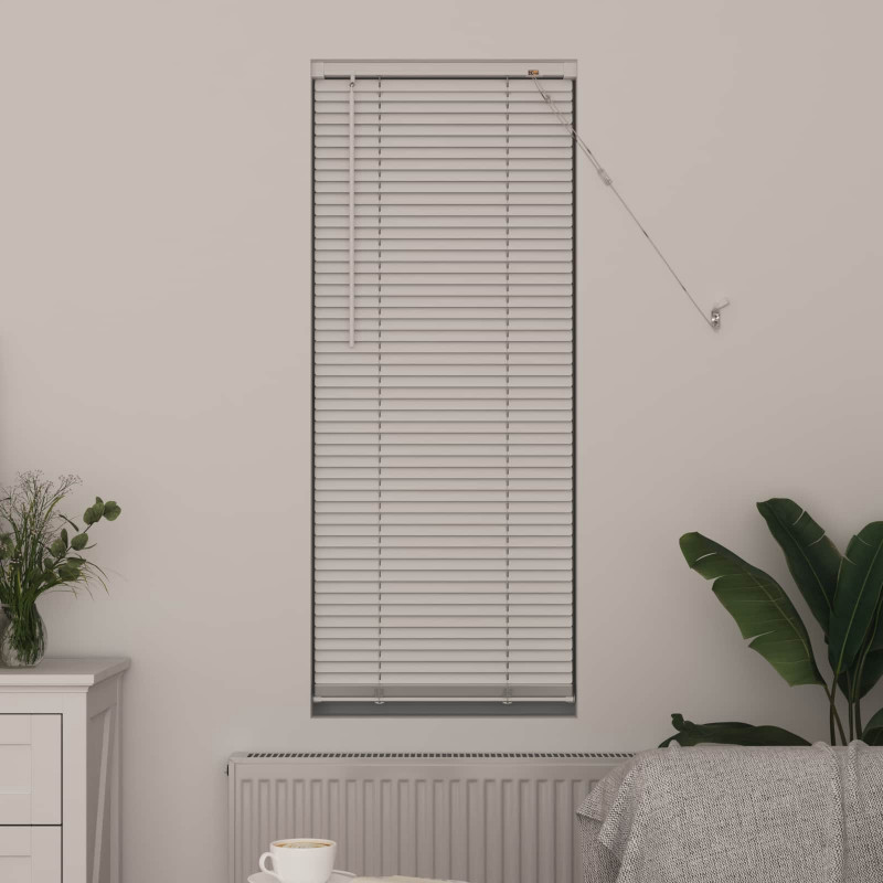 Żaluzja wenecka Z regulacją Biały 150 x 60 cm PVC