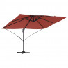 Parasol plażowy terakota 351 x 250 x 260 cm