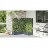 Doniczka ogrodowa 5 pcs Jasnoszary 120 x 120 x 125,5 cm