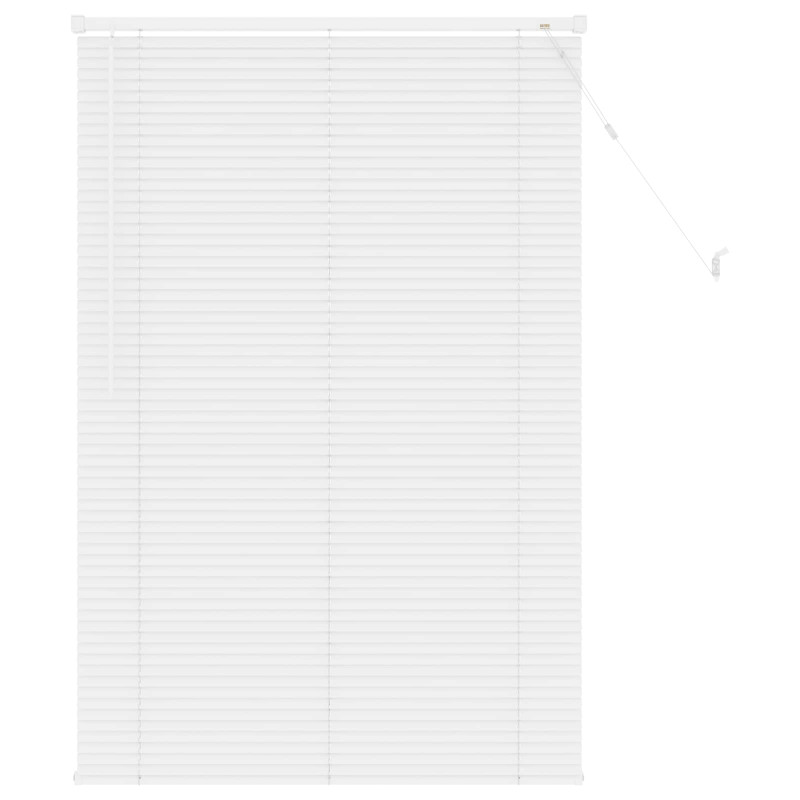 Żaluzja wenecka Z regulacją Biały 150 x 70 cm PVC
