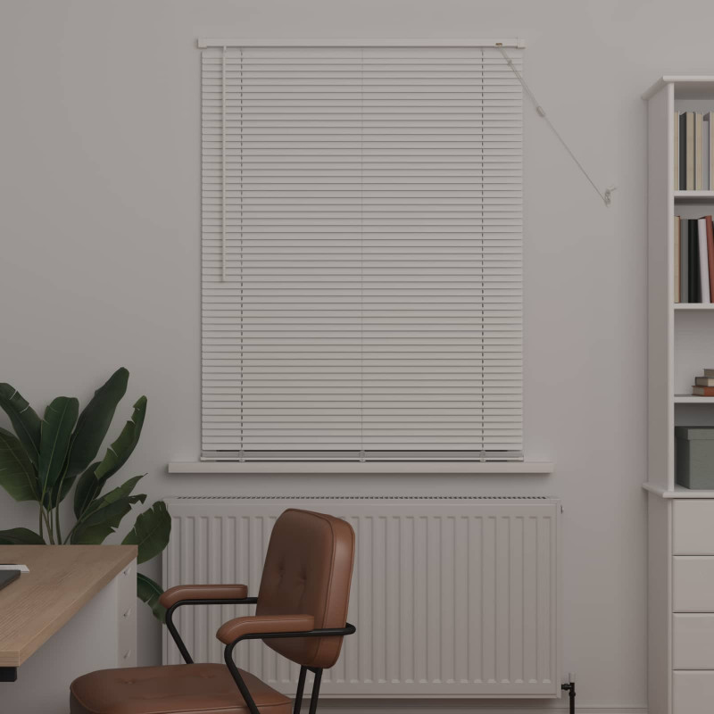 Żaluzja wenecka Z regulacją Biały 150 x 80 cm PVC