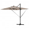 Parasol Roma Ze LED Lights Ciemnoszary 286 x 284 x 270 cm