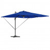 Parasol Roma Niebieski 286 x 284 x 270 cm Aluminium i Poliester
