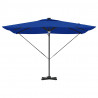 Parasol Roma Niebieski 286 x 284 x 270 cm Aluminium i Poliester