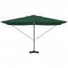 Parasol plażowy Ze LED Lights Zielony 351 x 250 x 253 cm