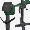 Parasol plażowy Ze LED Lights Zielony 351 x 250 x 253 cm