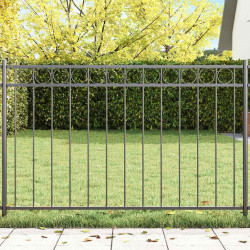 Element ogrodzenia Assen Szary 170 x 100 cm Stal