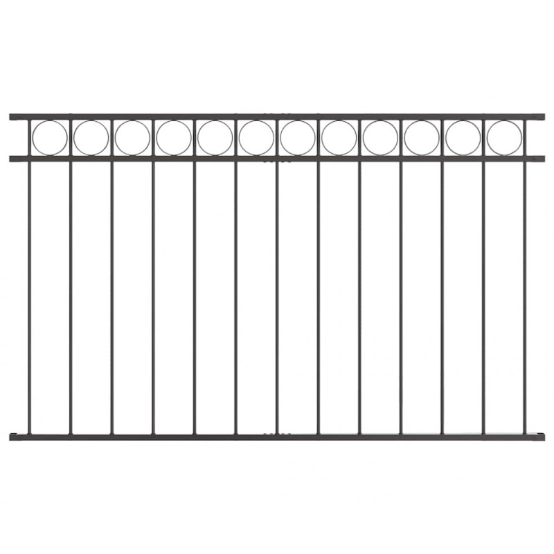 Element ogrodzenia Assen Szary 170 x 100 cm Stal