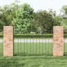 Element ogrodzenia Assen Szary 170 x 100 cm Stal