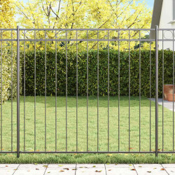 Element ogrodzenia Assen Szary 170 x 120 cm Stal