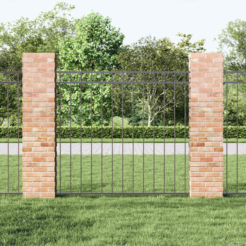 Element ogrodzenia Assen Szary 170 x 120 cm Stal